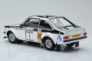 Ford Escort RS 1800 Allied Polymer #1 T. Makinen / H. Liddon Winner RAC Rally 1975 Minichamps 1:18 100758401 Metal - imagem 7 de 8