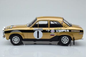 Ford Escort Mk1 RS1600 Night Version #1 R. Clark / J. Porter Rally Wales 1972 IXO 1:18 18RMC100 Metal - imagem 3 de 6