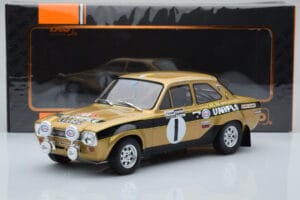 Ford Escort Mk1 RS1600 Night Version #1 R. Clark / J. Porter Rally Wales 1972 IXO 1:18 18RMC100 Metal - imagem 6 de 6
