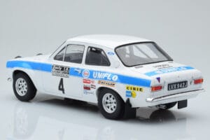 Ford Escort Mk1 RS1600 Night Version #4 R. Clark / T. Mason RAC Rally 1972 IXO 1:18 18RMC101 Metal - imagem 5 de 6