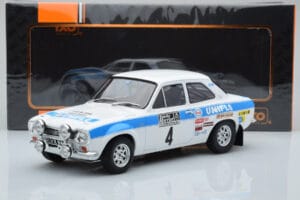 Ford Escort Mk1 RS1600 Night Version #4 R. Clark / T. Mason RAC Rally 1972 IXO 1:18 18RMC101 Metal - imagem 6 de 6
