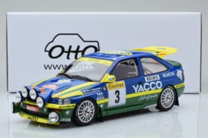 Ford Escort RS Cosworth #9 P. Bernardini / J-M. Andrie Rally Monte Carlo 1996 Otto 1:18 OT1028 Resina - imagem 6 de 6