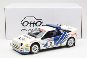 Ford RS200 Gr.B #2 S. Blomqvist / B. Berglund Lombard RAC Rally 1986 Otto 1:18 OT679 Resina - imagem 6 de 6