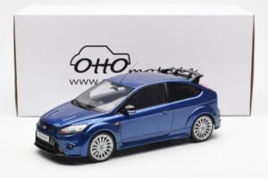 Ford Focus RS Mk2 Azul Otto 1:18 OT1067 Resina - imagem 6 de 6
