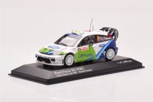 Ford Focus RS WRC #4 R. Kresta / J. Tomanek Rally Monte Carlo 2005 Minichamps 1:43 400058404 Metal - imagem 2 de 4