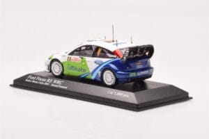 Ford Focus RS WRC #4 R. Kresta / J. Tomanek Rally Monte Carlo 2005 Minichamps 1:43 400058404 Metal - imagem 3 de 4