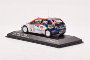 Ford Focus RS WRC #5 C. McRae / N. Grist Rally Acropolis Winner 2002 Minichamps 1:43 430028905 Metal - imagem 3 de 4