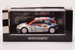 Ford Focus RS WRC #5 C. McRae / N. Grist Rally Acropolis Winner 2002 Minichamps 1:43 430028905 Metal - imagem 4 de 4