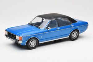 Ford Granada Mk1 Azul Metalizado Preto Mate MCG 1:18 MCG18394