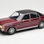 Ford Granada Mk1 Vermelho Escuro Metalizado Preto Mate MCG 1:18 MCG18393