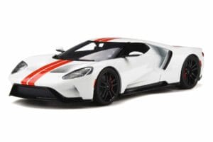 Ford GT Frozen Branco GT Spirit 1:18 GT097 Resina