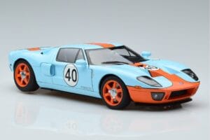 Ford GT Gulf Livery AUTOart 1:18 80513 Metal - imagem 5 de 8
