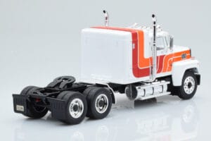 Ford LTL 9000 Branco Vermelho Laranja IXO 1:43 TR094 Metal - imagem 2 de 5