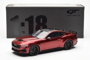 Ford Mustang GT S650 Rapid Vermelho GT Spirit 1:18 GT433 Resina - imagem 6 de 6