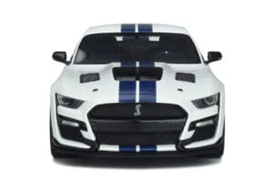 Ford Mustang Shelby GT500 S550 Dragon Snake Branco GT Spirit 1:18 GT306 Resina - imagem 4 de 5