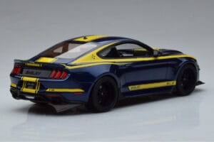 Ford Mustang S550 Shelby Super Snake Azul GT Spirit 1:18 GT871 Resina - imagem 2 de 6