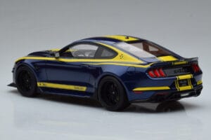 Ford Mustang S550 Shelby Super Snake Azul GT Spirit 1:18 GT871 Resina - imagem 5 de 6