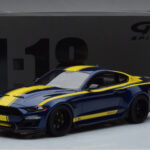 Ford Mustang S550 Shelby Super Snake Azul GT Spirit 1:18 - image 6 of 6