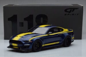 Ford Mustang S550 Shelby Super Snake Azul GT Spirit 1:18 GT871 Resina - imagem 6 de 6