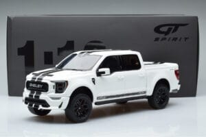 Ford Shelby F-150 Branco GT Spirit 1:18 GT415 Resina - imagem 6 de 6