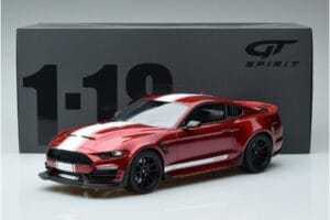 Ford Mustang S550 Shelby Super Snake Vermelho GT Spirit 1:18 GT397 Resina - imagem 6 de 6