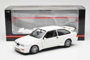 Ford Sierra RS RHD Branco Minichamps 1:18 150084070 Metal - imagem 8 de 8