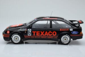 Ford Sierra RS500 Cosworth Texaco #6 S. Soper / M. Dieudonne / P. Streiff 24 Hours of Spa 1987 IXO 1:18 18RMC051C Metal - imagem 3 de 6
