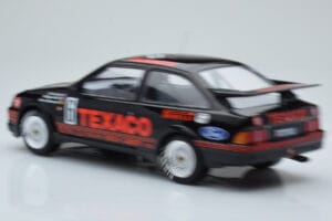 Ford Sierra RS500 Cosworth Texaco #6 S. Soper / M. Dieudonne / P. Streiff 24 Hours of Spa 1987 IXO 1:18 18RMC051C Metal - imagem 5 de 6