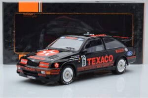 Ford Sierra RS500 Cosworth Texaco #6 S. Soper / M. Dieudonne / P. Streiff 24 Hours of Spa 1987 IXO 1:18 18RMC051C Metal - imagem 6 de 6