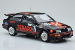 Ford Sierra RS500 Cosworth Texaco #67 K. Ludwig / K. Niedzwiedz / S. Soper 24 Hours of Nurburgring Winner 1987 IXO 1:18 18RMC - imagem 4 de 6