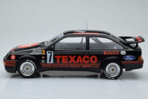 Ford Sierra RS500 Cosworth Texaco #7 K. Ludwig / K. Niedzwiedz / T. Boutsen 24 Hours of Spa 1987 IXO 1:18 18RMC051B Metal - imagem 3 de 6