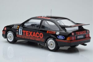 Ford Sierra RS500 Cosworth Texaco #7 K. Ludwig / K. Niedzwiedz / T. Boutsen 24 Hours of Spa 1987 IXO 1:18 18RMC051B Metal - imagem 5 de 6