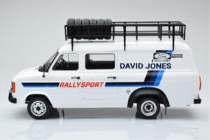 Ford Transit Mk2 Van Team David Jones Rally Assistance IXO 1:18 18RMC033XE Metal - imagem 3 de 6