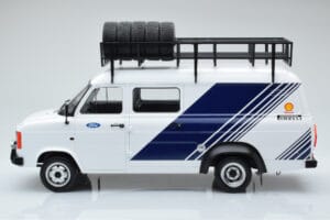 Ford Transit Mk2 Van Team Ford Rally Assistance IXO 1:18 18RMC058XE Metal - imagem 3 de 6