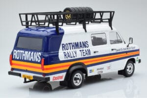 Ford Transit Mk2 Van Team Rothmans Rally Assistance IXO 1:18 18RMC057XE Metal - imagem 2 de 6