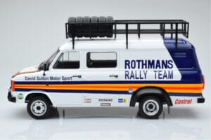Ford Transit Mk2 Van Team Rothmans Rally Assistance IXO 1:18 18RMC057XE Metal - imagem 3 de 6
