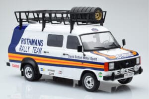 Ford Transit Mk2 Van Team Rothmans Rally Assistance IXO 1:18 18RMC057XE Metal - imagem 4 de 6