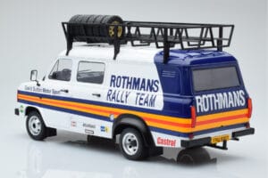 Ford Transit Mk2 Van Team Rothmans Rally Assistance IXO 1:18 18RMC057XE Metal - imagem 5 de 6