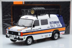 Ford Transit Mk2 Van Team Rothmans Rally Assistance IXO 1:18 18RMC057XE Metal - imagem 6 de 6