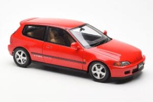 Honda Civic EG6 VTEC Vermelho LCD 1:18 LCD18018-RE Metal - imagem 9 de 11