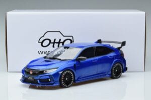 Honda Civic FK8 Type R Mugen Azul Otto 1:18 OT987 Resina - imagem 2 de 7