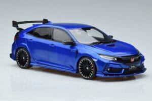 Honda Civic FK8 Type R Mugen Azul Otto 1:18 OT987 Resina - imagem 6 de 7