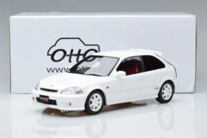 Honda Civic Type R EK9 Branco Otto 1:18 OT264 Resina - imagem 7 de 7