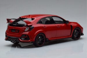 Honda Civic Type R GT FK8 Euro Spec Vermelho Otto 1:18 OT890 Resina - imagem 2 de 6