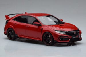 Honda Civic Type R GT FK8 Euro Spec Vermelho Otto 1:18 OT890 Resina - imagem 4 de 6