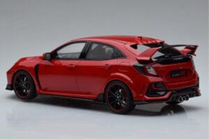 Honda Civic Type R GT FK8 Euro Spec Vermelho Otto 1:18 OT890 Resina - imagem 5 de 6