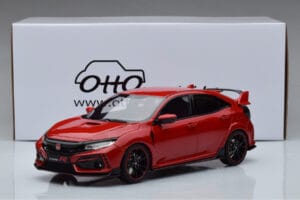 Honda Civic Type R GT FK8 Euro Spec Vermelho Otto 1:18 OT890 Resina - imagem 6 de 6