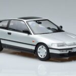 Honda CRX EF Prata Norev 1:18 188011 Metal - image 4 of 6