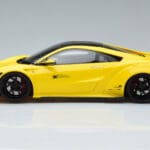 Honda NSX NC1 LB Works Liberty Walk Amarelo GT Spirit 1:18 KJ034 Resina - image 3 of 6