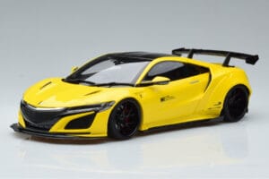 Honda NSX NC1 LB Works Liberty Walk Amarelo GT Spirit 1:18 KJ034 Resina